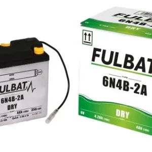 Akumulator FULBAT 6N4B-2A (suchy, obsługowy, kwas w zestawie) Kup online